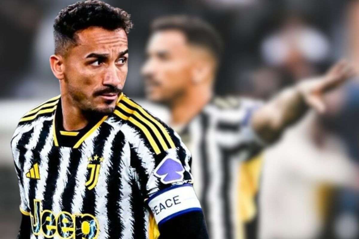 Danilo con la maglia della Juventus