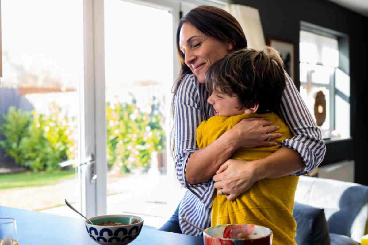 mamma e figlio